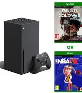 Xbox Series X Console & Select Game Bundle