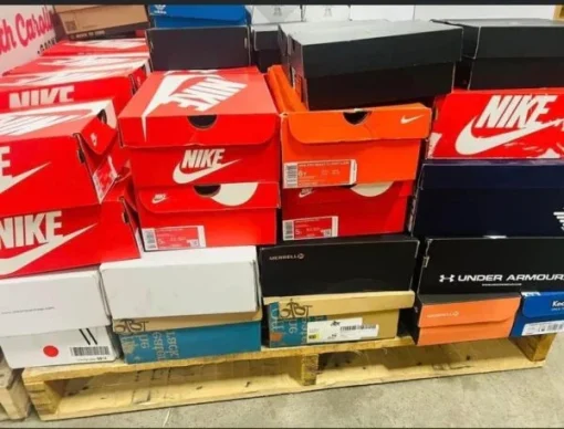 Branded shoe load